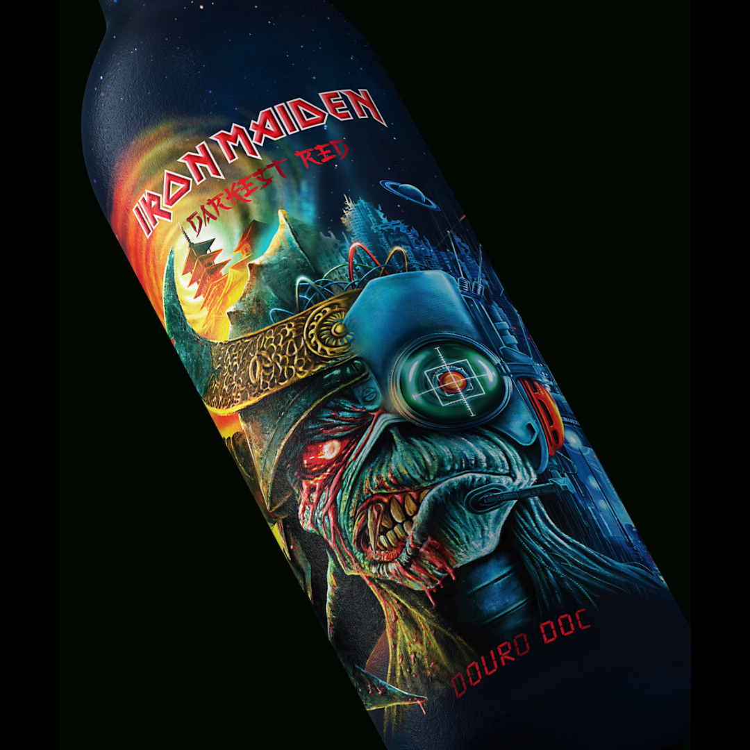 IRON MAIDEN DARKEST RED (750ml) Douro | Wine by Iron Maiden – Trooper Beer  EU - distributed by Universal Marketing EU